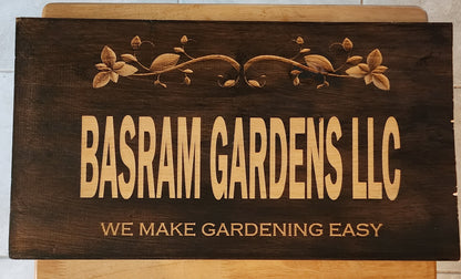 Personalized Outdoor Signs