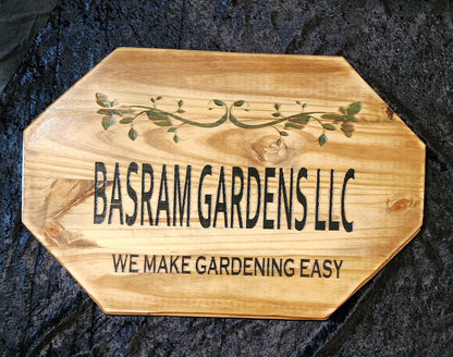 Personalized Outdoor Signs