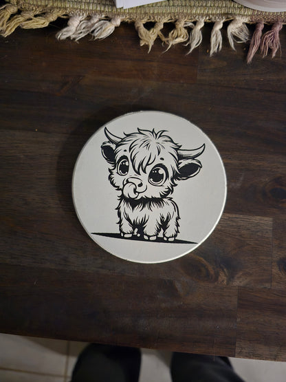 4 inch  coasters