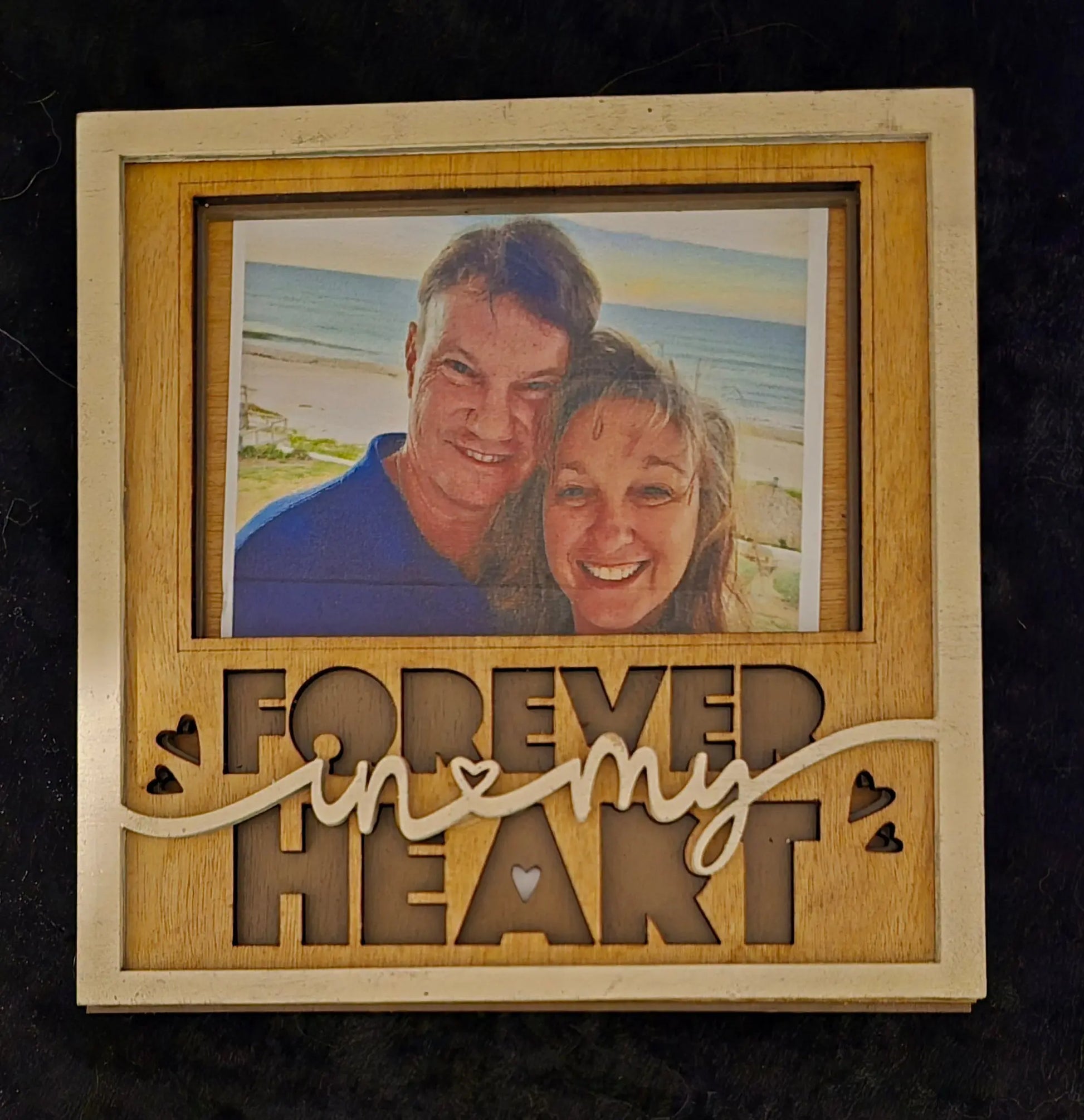 6-Inch Laser Engraved Signs – Personalized Wooden Wall Plaques, Custom Family Name Signs, Keepsake Home Decor