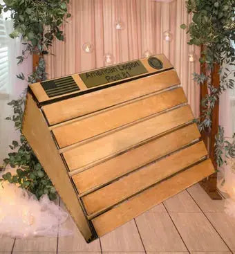 Handcrafted challenge coin display box—elegant, customizable wood design to honor military coins, achievements, and milestones. Perfect gift for veterans.