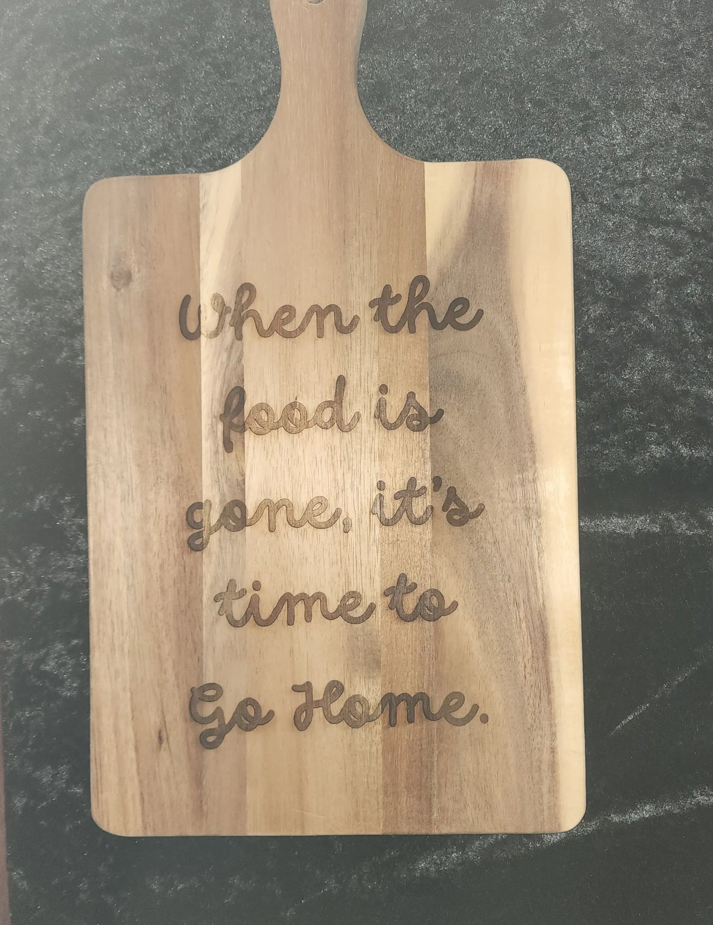 Handcrafted cutting & charcuterie boards—perfect for serving, gifting, or branding. Personal or business use.