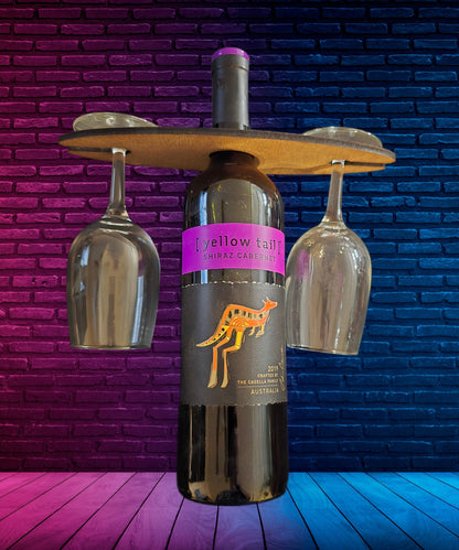 Elegant wine glass holders for stylish stemware storage and display.