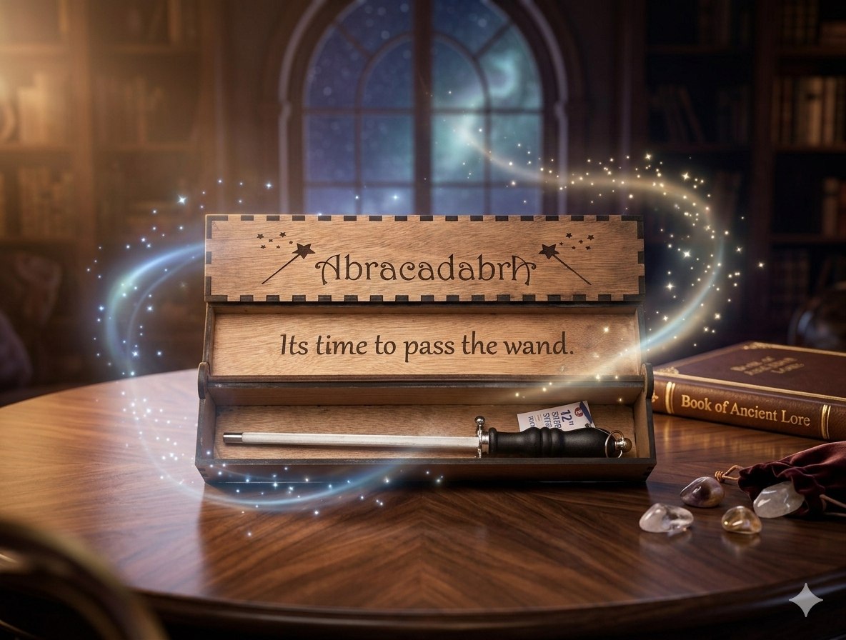 The Abracadabra Wand Box –  gift, perfect for magical. Semya Farm